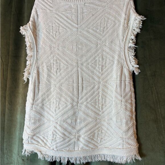 Organic Cotton Heritage Sleeveless Sweater Vest - Picture 4 of 5